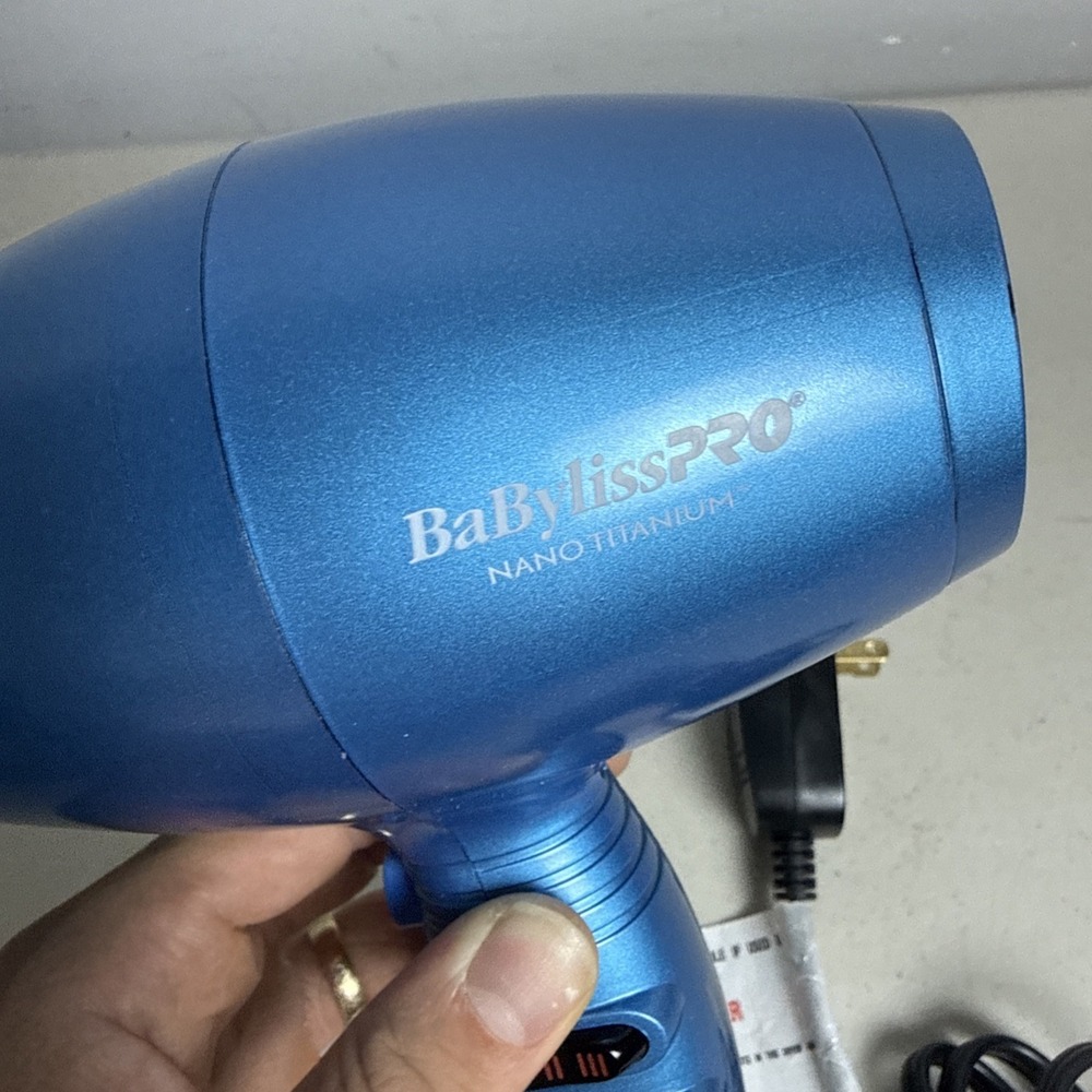 BaBylissPRO Nano Titanium Turbo Xtreme Professional Dryer - Blue - Picture 7 of 9